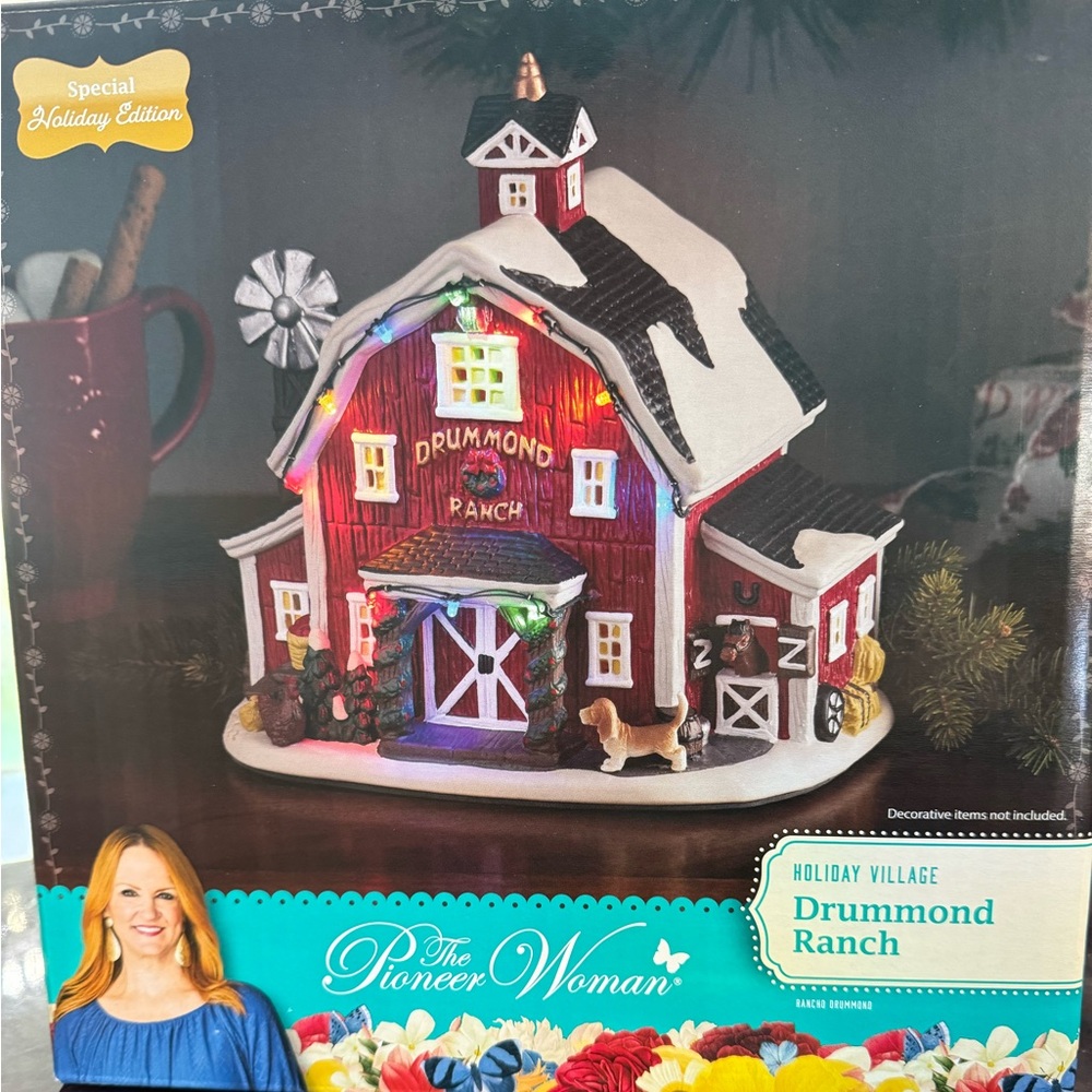 Pioneer woman christmas barn
